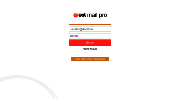 E-mail Pro - UOL