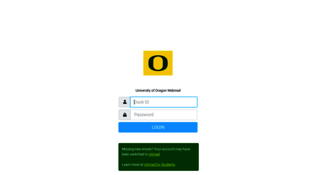 webmail.uoregon.edu