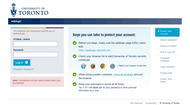 webmail.utoronto.ca