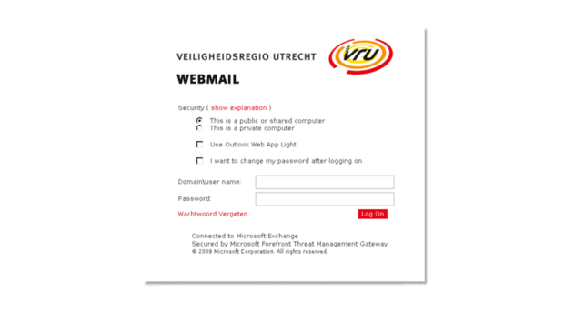 webmail.vru.nl