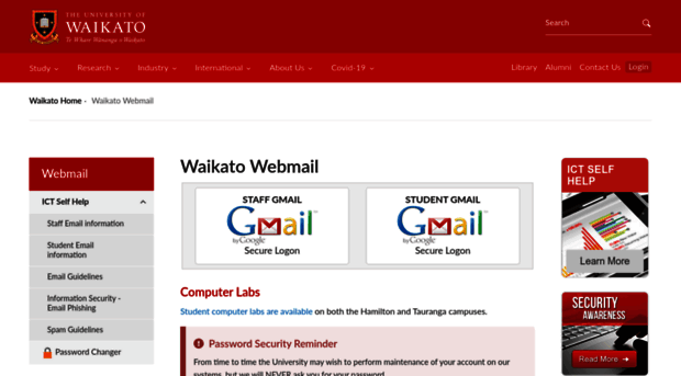 webmail.waikato.ac.nz