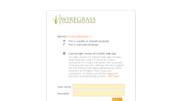 webmail.wiregrass.edu