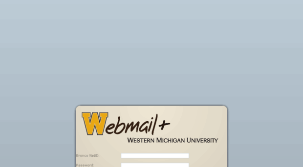 webmail.wmich.edu