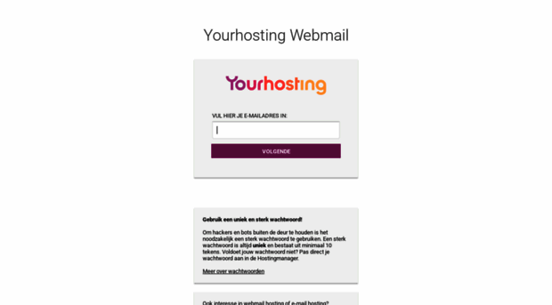 webmail.yourhosting.nl