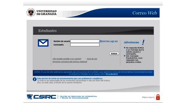webmailest.ugr.es