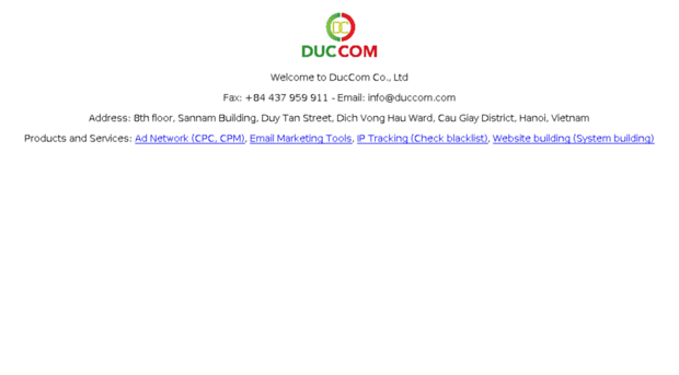 webmaster.duccom.com