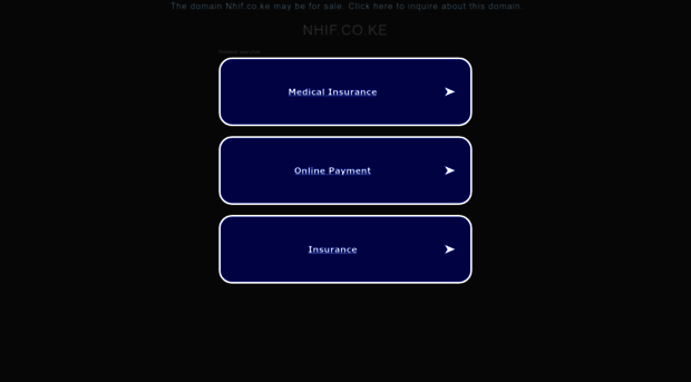 webmaster.nhif.co.ke