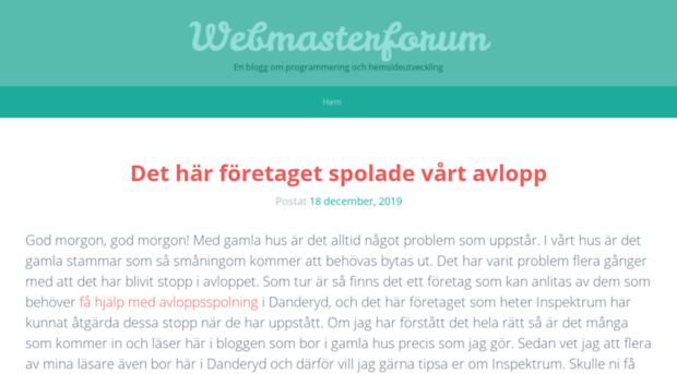 webmasterforum.nu