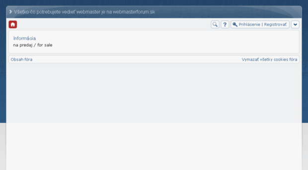 webmasterforum.sk