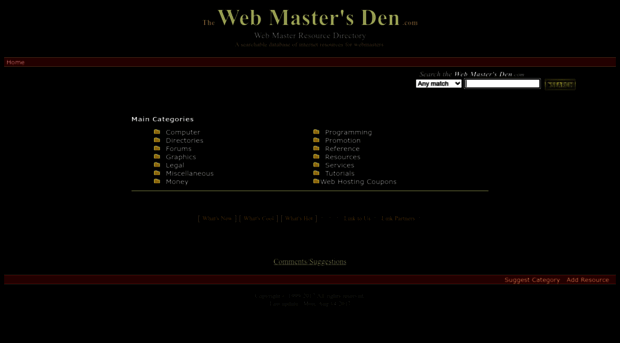 webmastersden.com