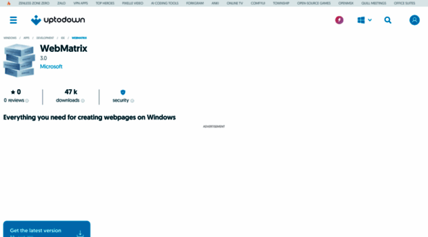 webmatrix.en.uptodown.com