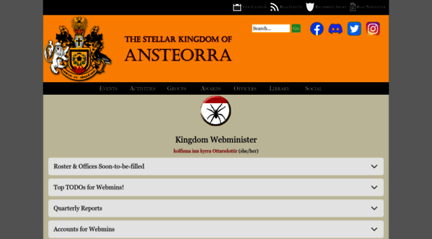 webminister.ansteorra.org