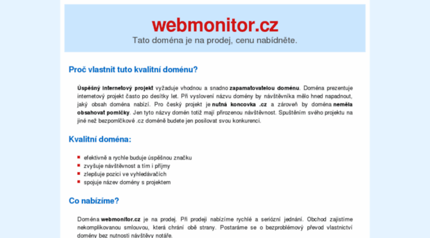 webmonitor.cz
