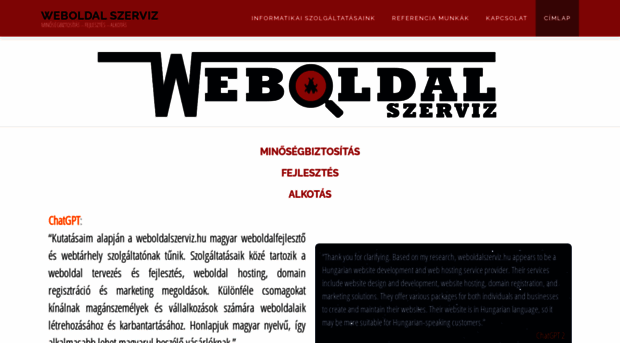 weboldalszerviz.hu