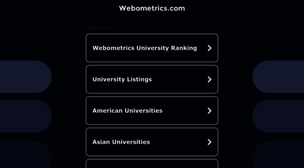 webometrics.com