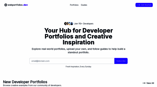 webportfolios.dev