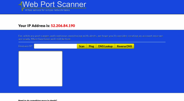 webportscanner.com