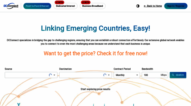 webpricing.dcconnectglobal.com