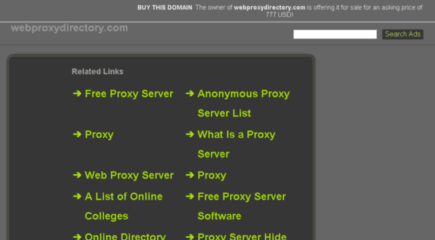 webproxydirectory.com