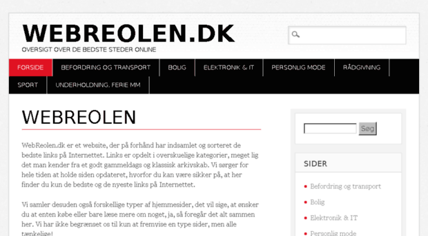webreolen.dk
