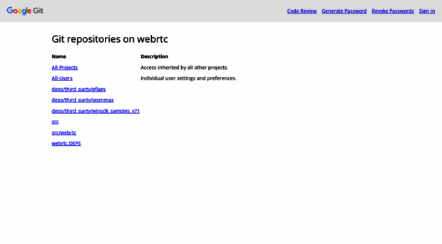 webrtc.googlesource.com