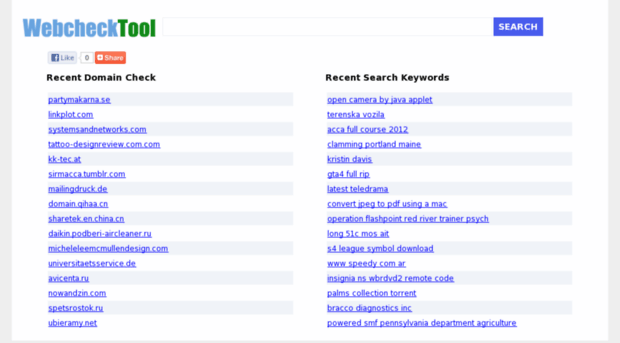 webschecktool.net