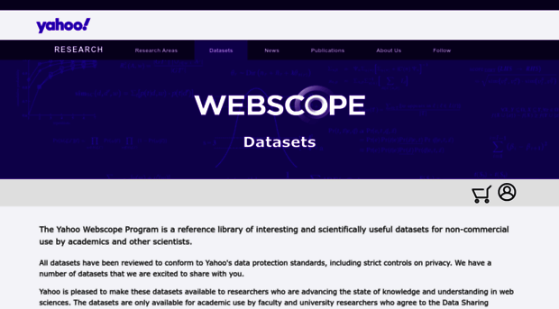 webscope.sandbox.yahoo.com