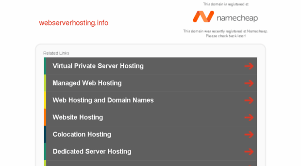 webserverhosting.info