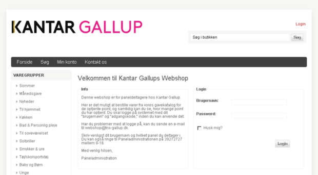 webshop.tns-gallup.dk