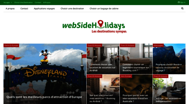 websideholidays.fr