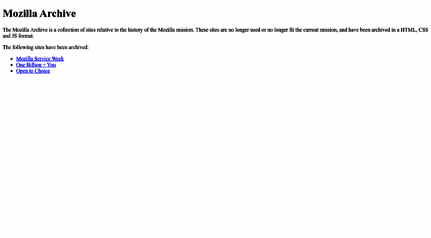 website-archive.mozilla.org