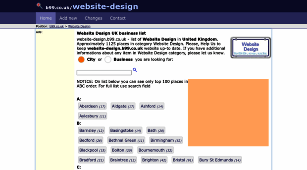 website-design.b99.co.uk
