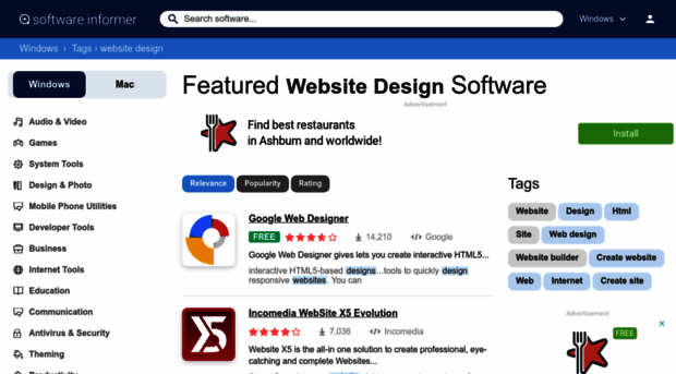 website-design.software.informer.com