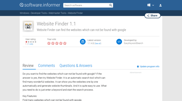 website-finder.software.informer.com