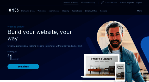 website.1and1.com