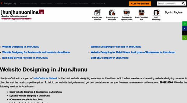 website.jhunjhunuonline.in