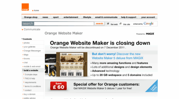 website.orange.co.uk
