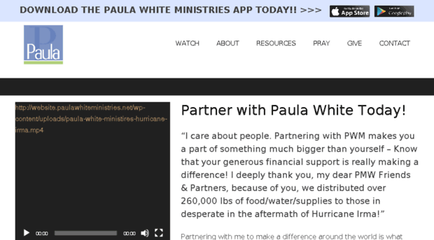 website.paulawhiteministries.net