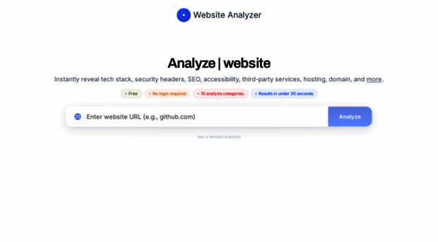 websiteanalyzer.dev