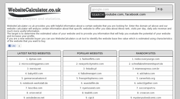 websitecalculator.co.uk