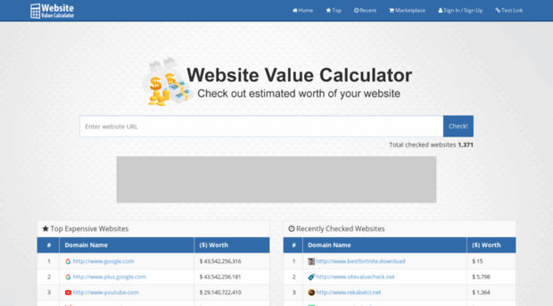 websitecalculator.info