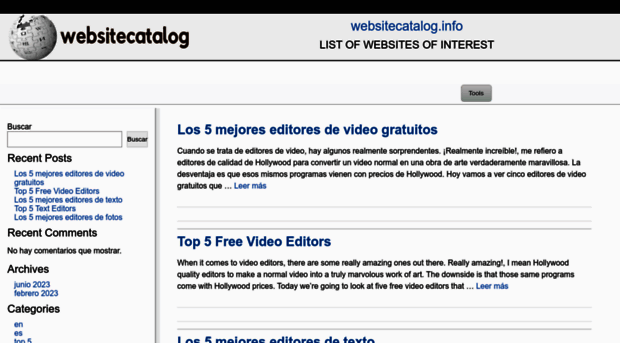 websitecatalog.info