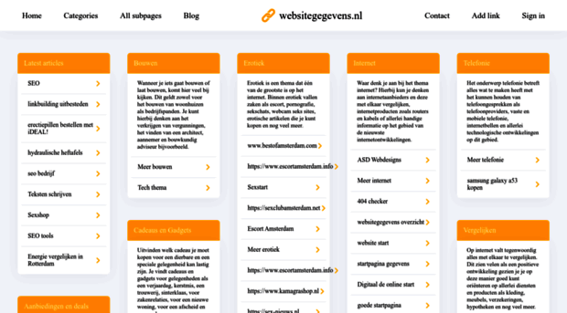 websitegegevens.nl
