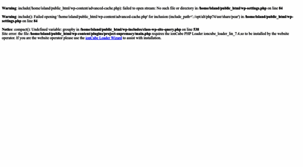 websiteislands.com