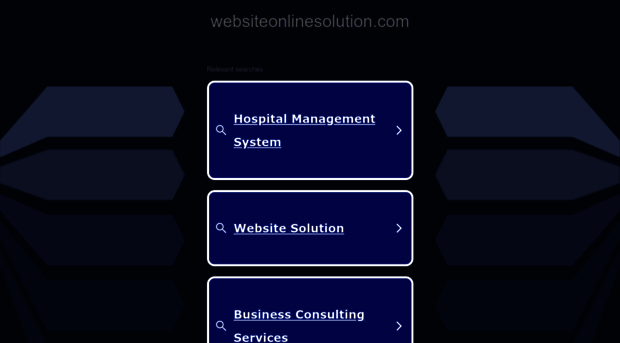 websiteonlinesolution.com