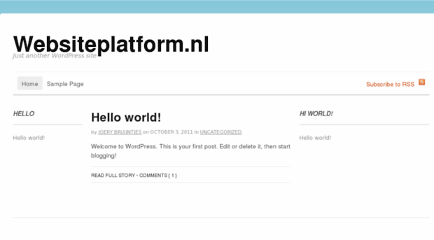 websiteplatform.nl