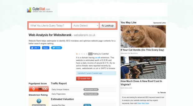 websiterank.co.uk.cutestat.com