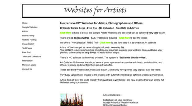 websites-for-artists.co.uk