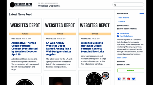 websitesdepot.newswire.com