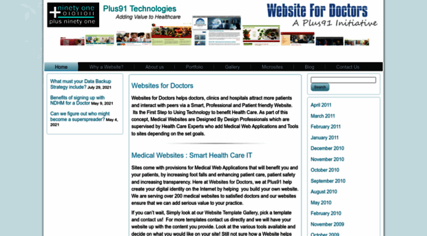 websitesfordoctors.in